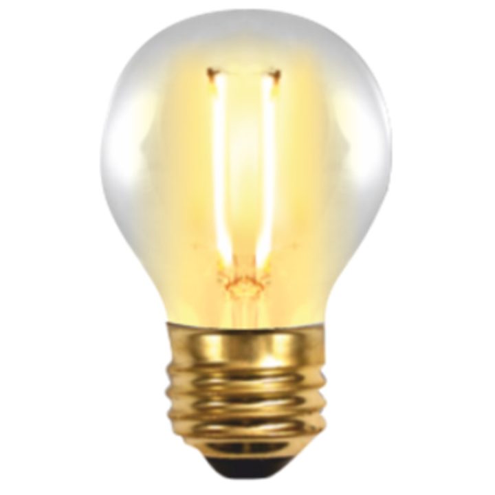 Silver LED Bulb Electronic Edison Filament Spherical…