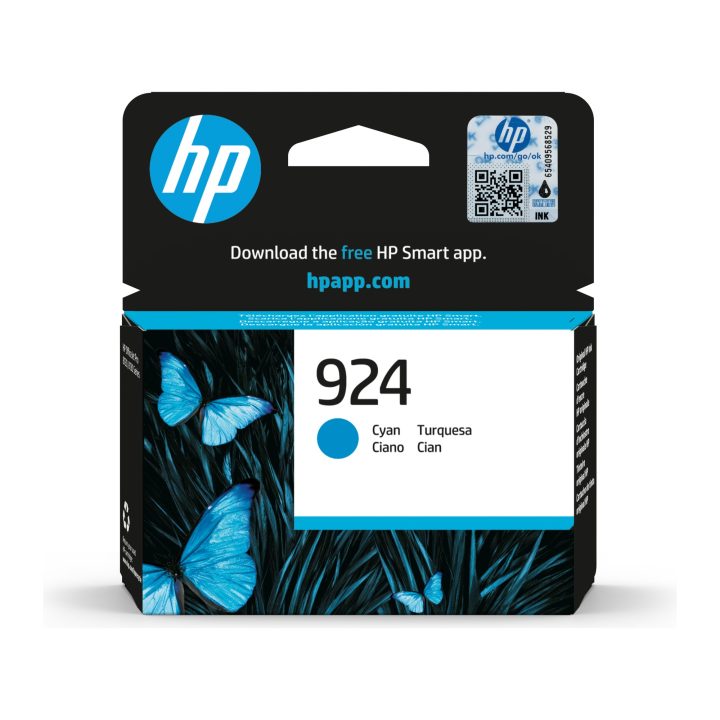 HP Cartucho de Tinta Original 924 ciano