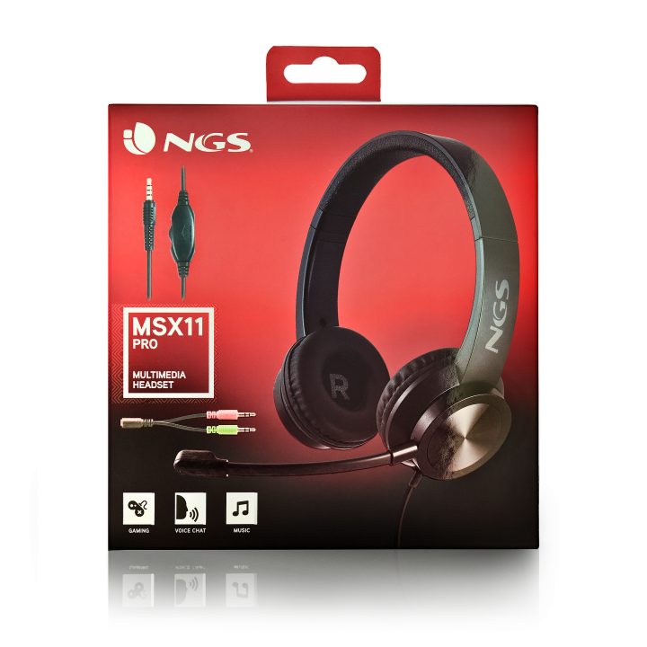 NGS MSX 11 Pro wired over-ear headphones