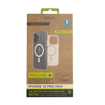 Muvit Recycletek MagSafe Clear Case for Apple iPhone 14 Pro Max…