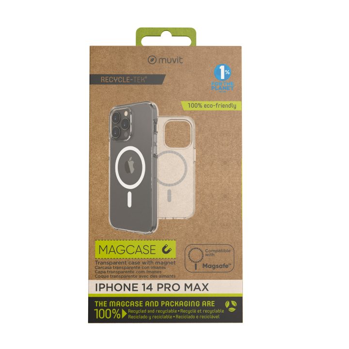 Funda Muvit recycletek MagSafe para Apple iPhone 14 pro max…