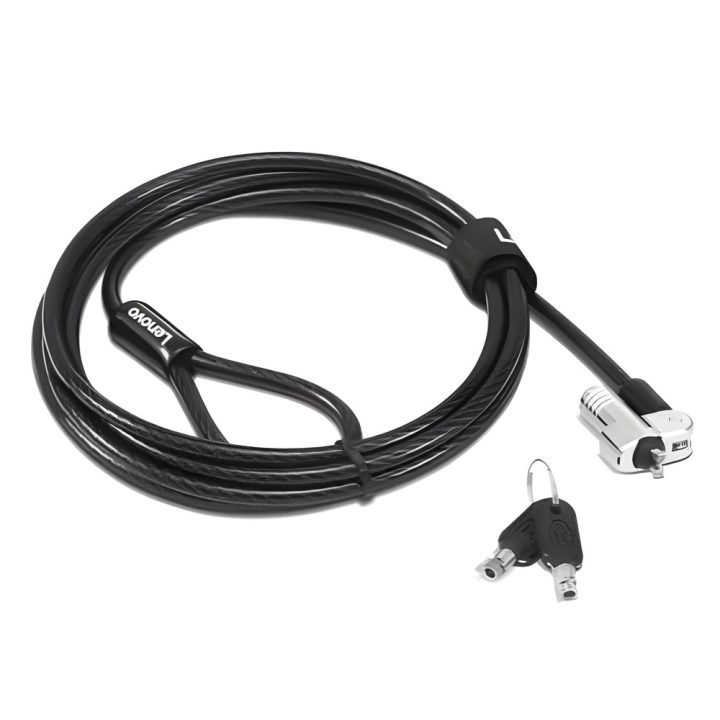 Lenovo 4XE1L51710 Anti-Theft Cable Black 1.8 m