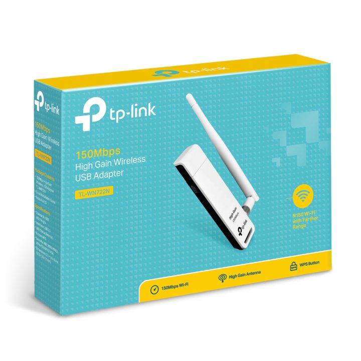 TP-Link TL-WN722N WLAN Network Adapter and Card 150 Mbit/s
