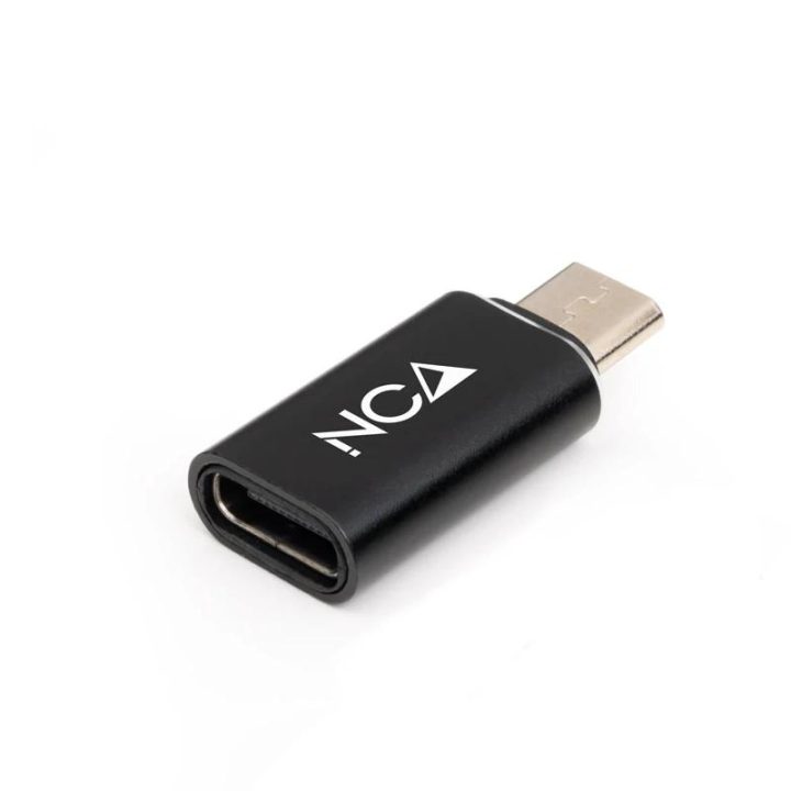 Nanocable Micro USB to USB-C Adapter, Micro B/M- USB-C/H, Black