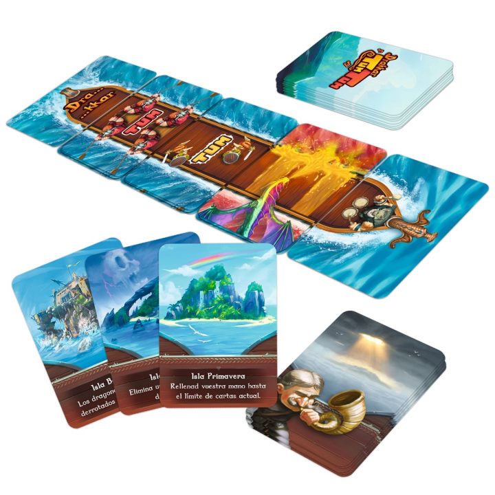 Rocket Lemon Games SL Drakkar Tum Tum Board Game PEGI 8 (RLG-006DRAK)