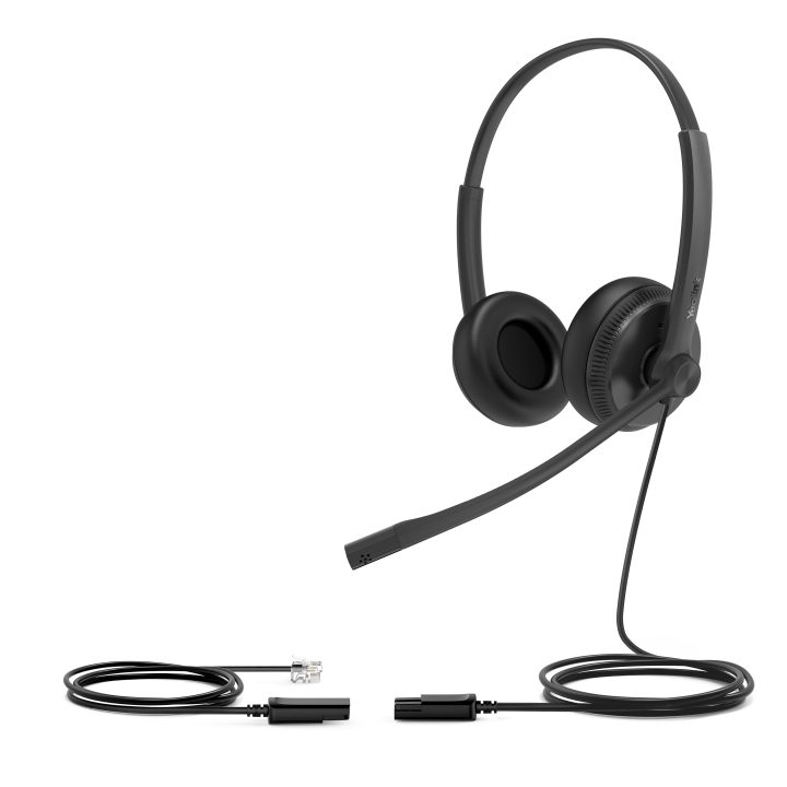 Yealink YHS34 Dual Headset Wired Over-Ear Headphones for Calls/Music…