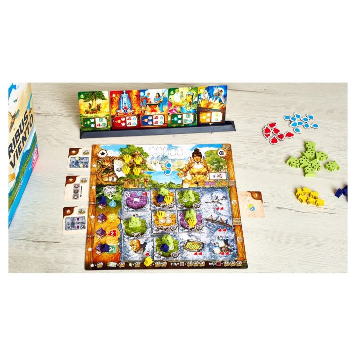 Tranjis Games SL Board Game The Tribes of the Wind Recommended Age…