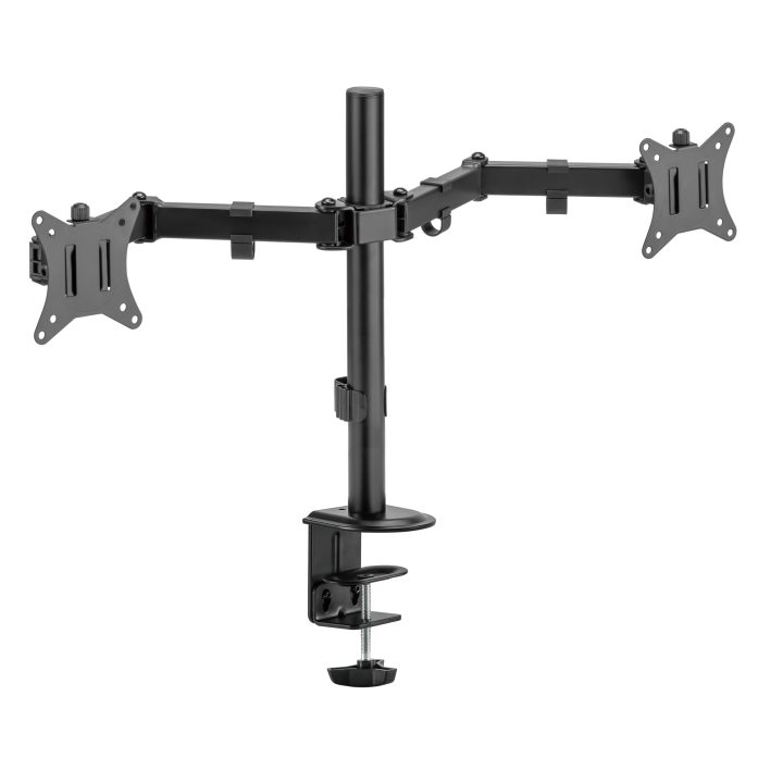 iggual SPM02 Suporte de pinça para 2 monitores 17"-32"