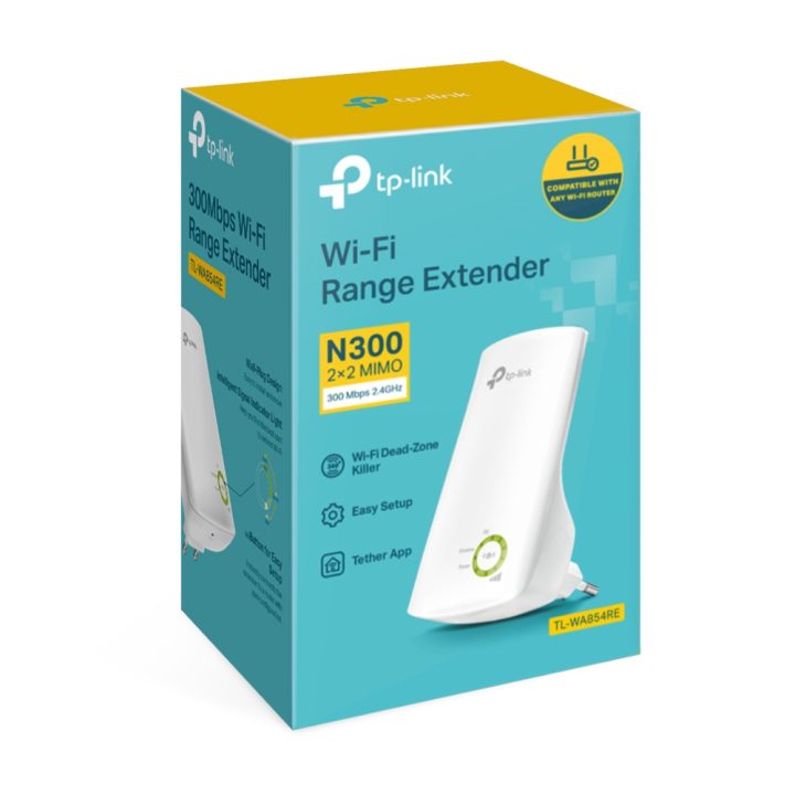 TP-Link TL-WA854RE Amplificador de Rede Repetidor de Rede Branco 10…