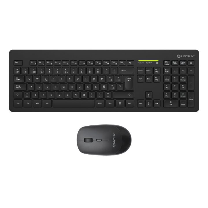 UNYKAch MK212 Pro Slim Wireless Keyboard + Mouse Combo Kit