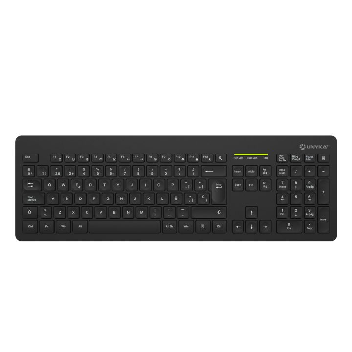 UNYKAch MK212 Pro Slim Wireless Keyboard + Mouse Combo Kit