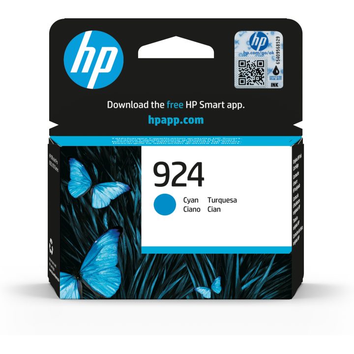 HP Cartucho de Tinta Original 924 ciano