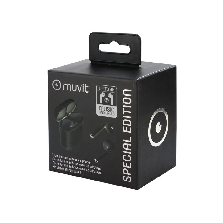 Muvit MUHPH0122 Wireless Headphones Black