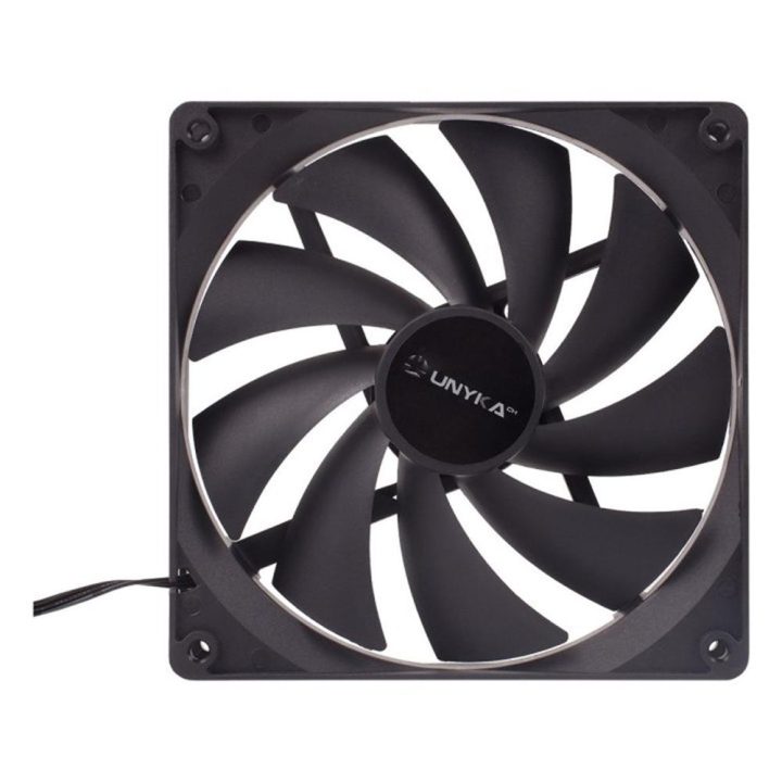 UNYKAch 140 mm PC Case Fan 14 cm Black