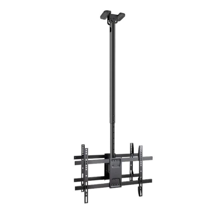 TooQ Ceiling Mount for 2 Screens 43"-86", Black