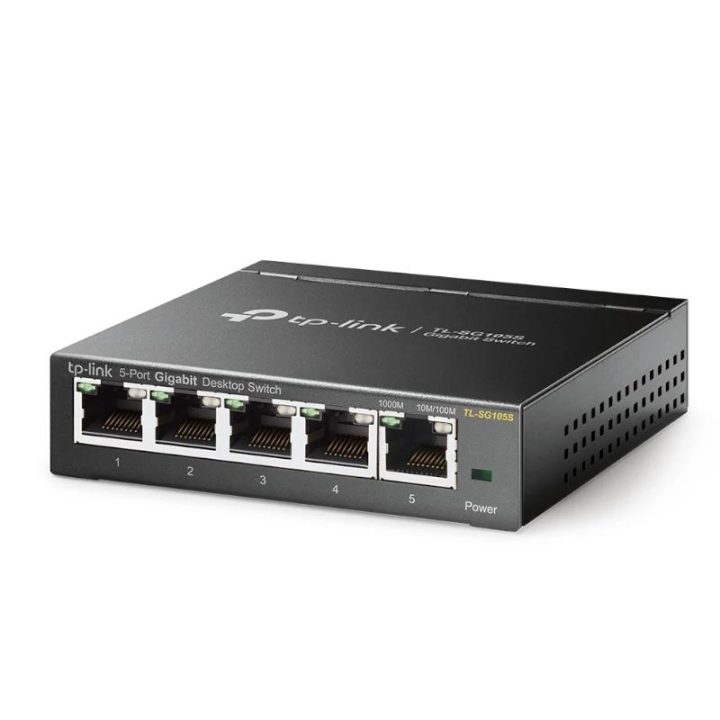 TP-Link TL-SG105S Não Gerido Gigabit Ethernet (10/100/1000) Preto