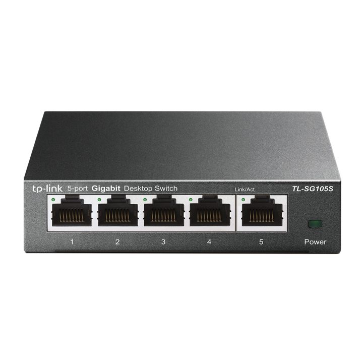 TP-Link TL-SG105S Não Gerido Gigabit Ethernet (10/100/1000) Preto