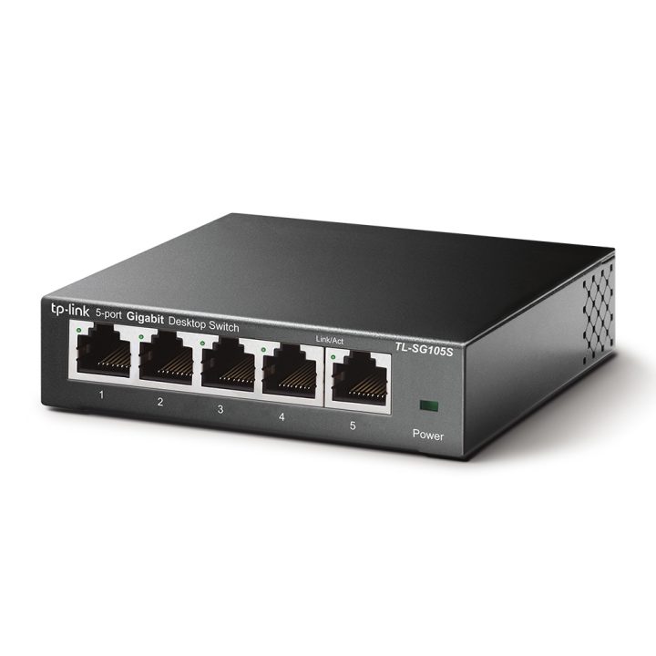 TP-Link TL-SG105S Unmanaged Gigabit Ethernet (10/100/1000) Black