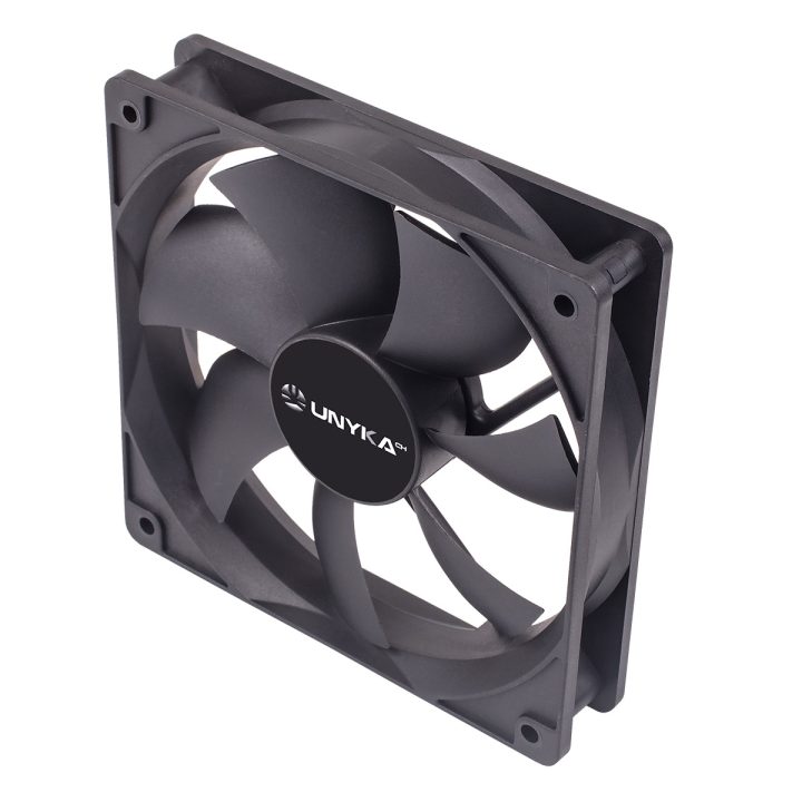 UNYKAch 51800 PC Cooling System Computer Case Fan 12 cm Black