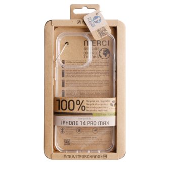 Muvit Recycletek Case for Apple iPhone 14 Pro Max Transparent…