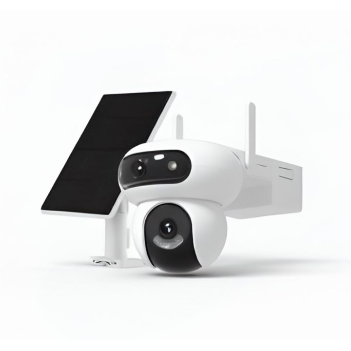 Câmera a bateria rotativa EZVIZ Wi-Fi & 4G com lente dupla HB90…