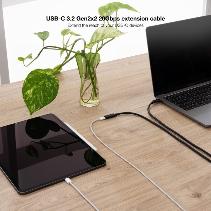 Nanocable 10.01.4501-L150 cable USB USB 3.2 Gen 2x2 1,5 m USB C 20…