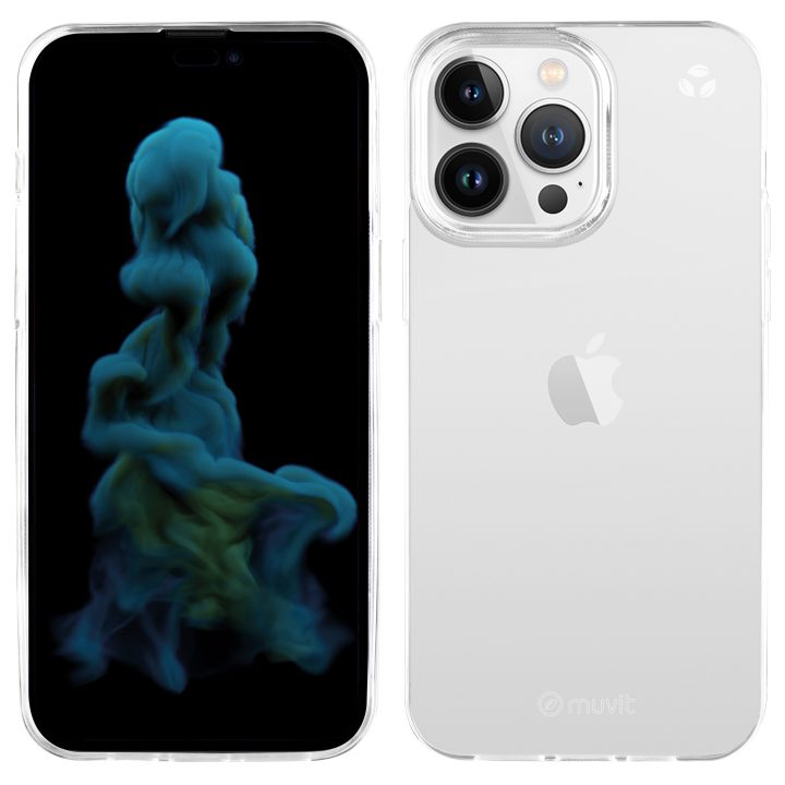 Muvit Recycletek Case for Apple iPhone 14 Pro Max Transparent…