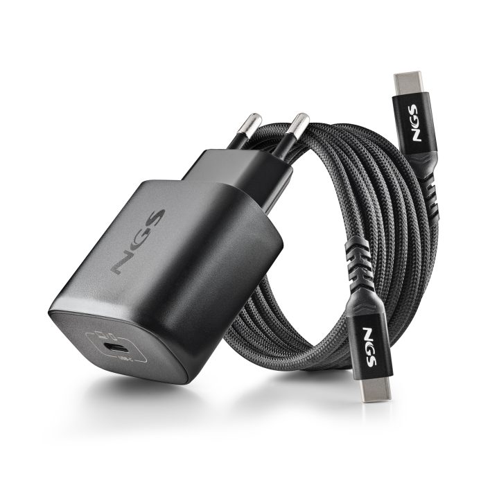 NGS BUD 45W-C Universal Preto Corrente Alternada Carga Rápida Interior