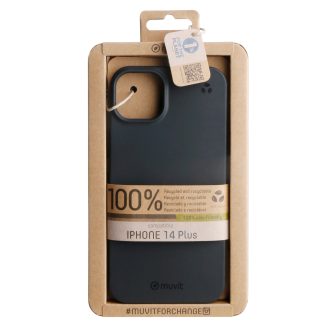 Muvit recycletek Case for Apple iPhone 14 Plus Black (MCCRS0340)