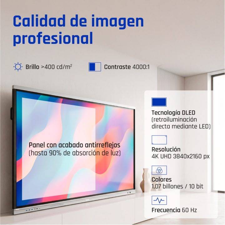 iggual ORCHID 75" 4K Interactive Display