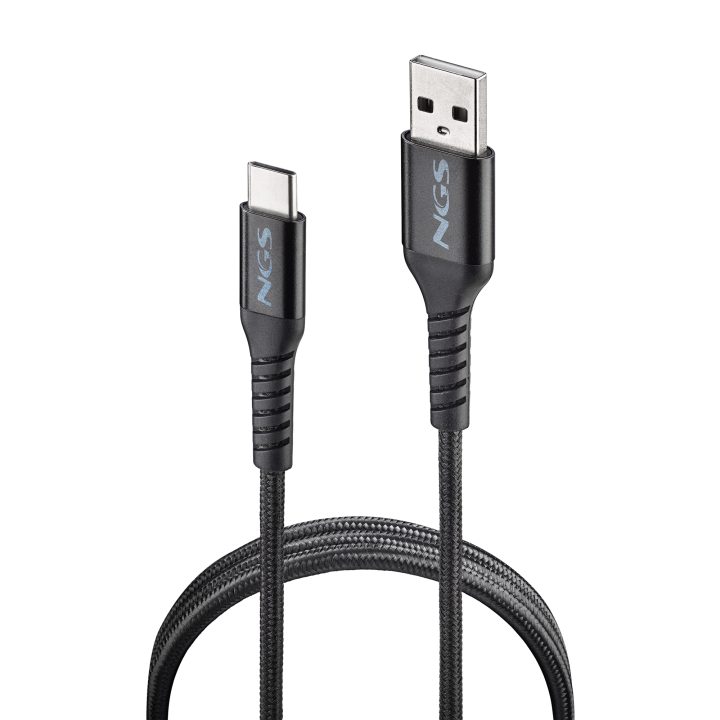 NGS KNOT-AC cabo USB USB 2.0 1 m USB A USB C 0,48 Gbit/s 100 W Preto