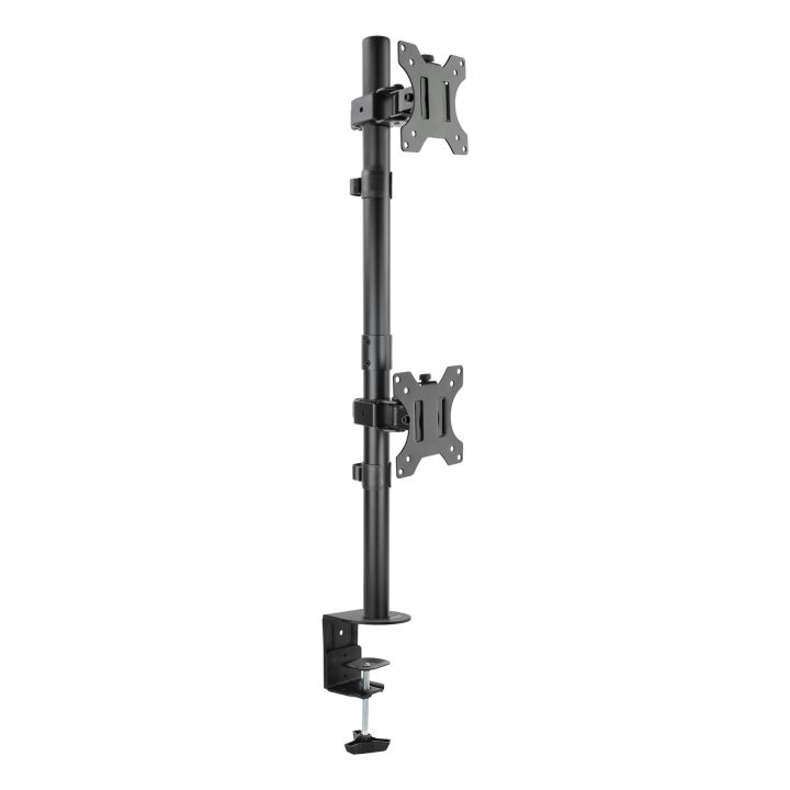 TooQ Desktop Monitor Stand, Swivel and Tilt, Vertical, for 2 Screens…