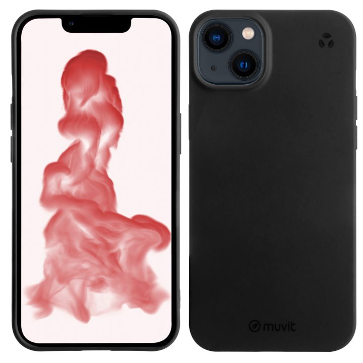 Muvit recycletek Case for Apple iPhone 14 Plus Black (MCCRS0340)