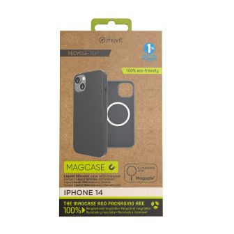 Muvit recycletek liquid silicone MagSafe case for Apple iPhone 14…