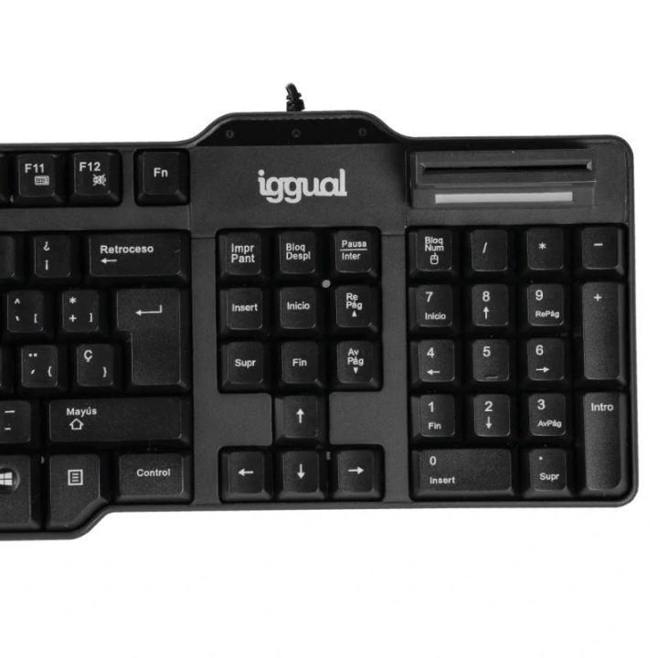 iggual Keyboard with DNIe Reader CK-ID-DNI SMARTcard