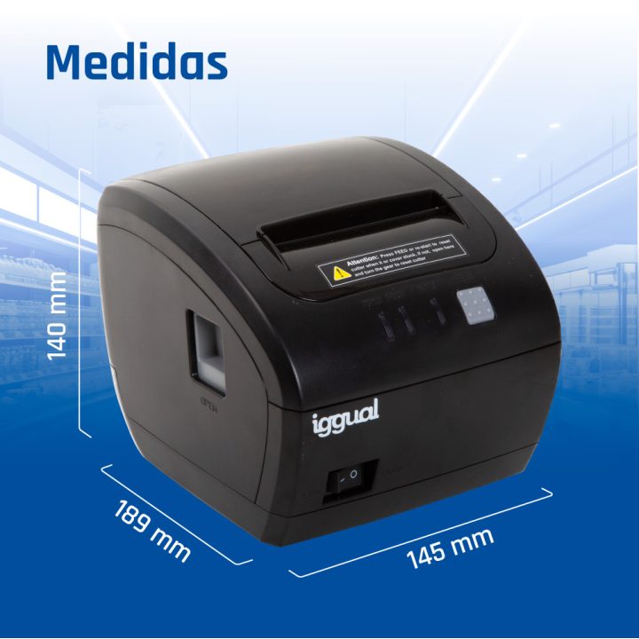 iggual Thermal Receipt Printer TP7001 USB+RS232