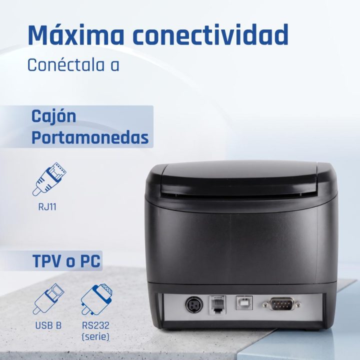 iggual Thermal Receipt Printer TP7001 USB+RS232