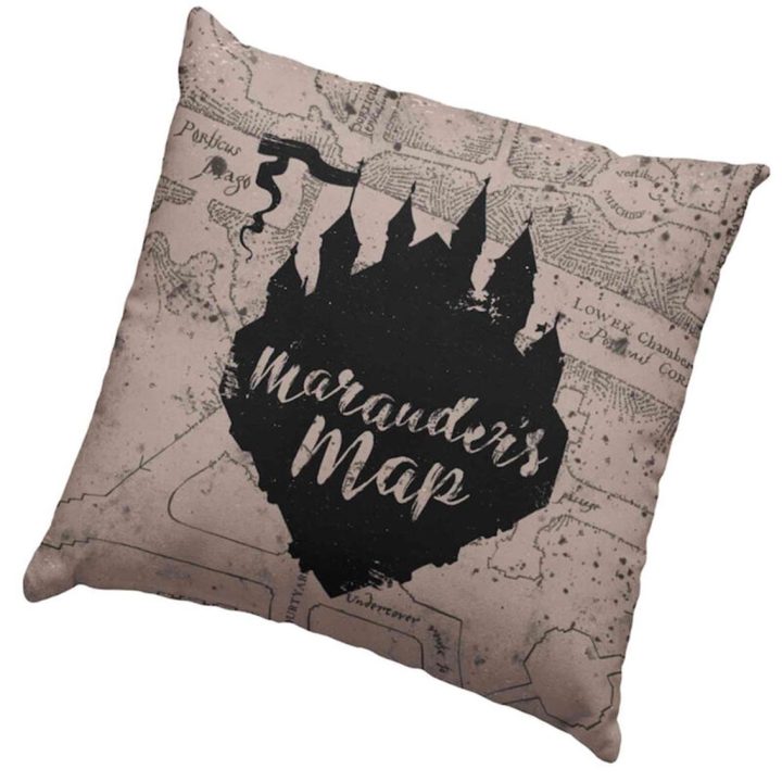 Cojin cuadrado SD toys Harry Potter mapa del merodeador envasado al…