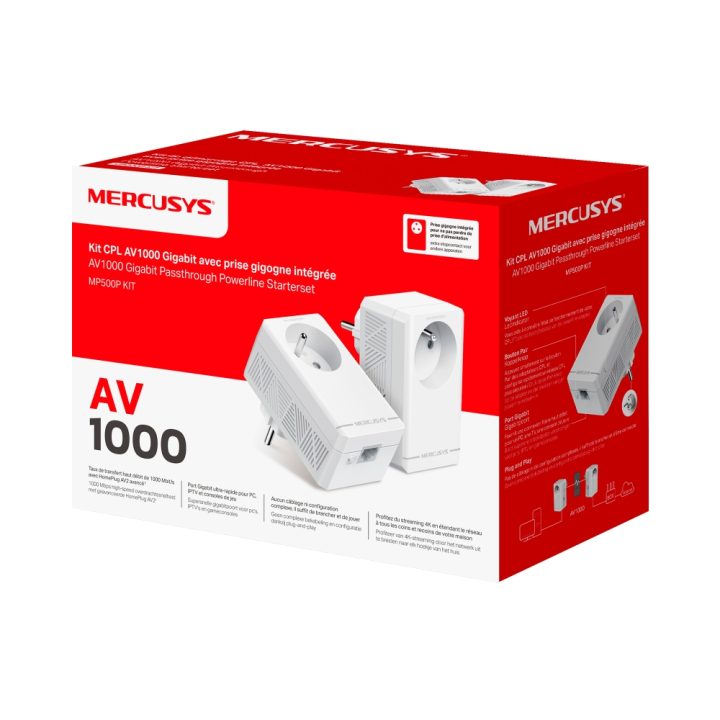 Mercusys MP500P AV1000 Wi-Fi Repeater Kit