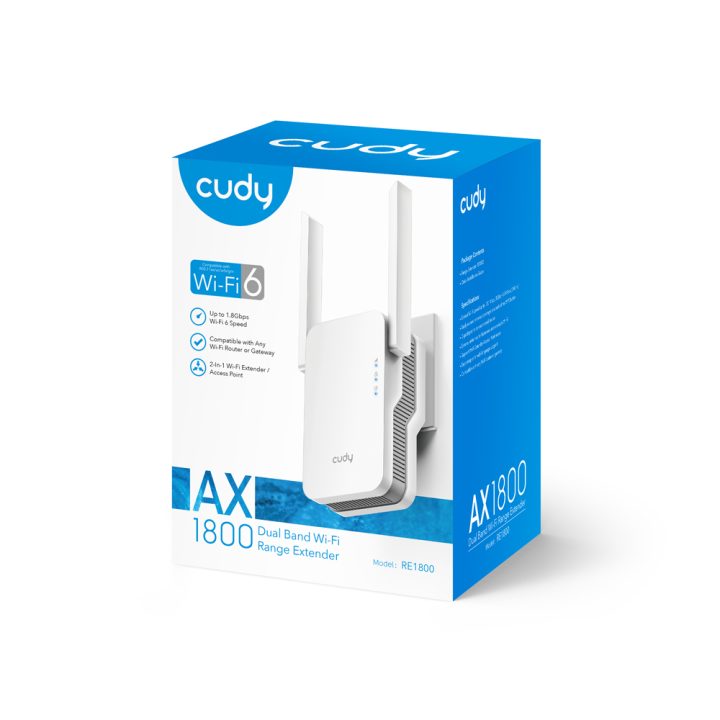 Cudy RE1800 Wi-Fi Signal Amplifier