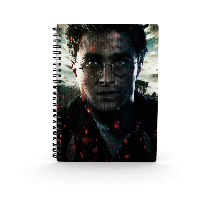 Caderno com efeito 3D SD Toys Harry Potter rosto Harry Potter…