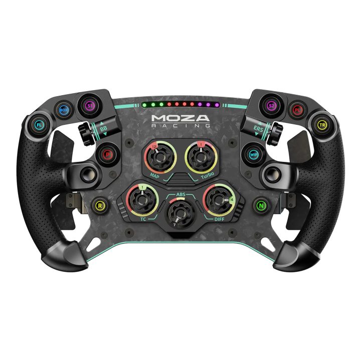 Moza Racing RS056 Wheel and Pedals Black