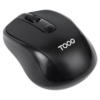 TooQ Rato sem fios, 1600 DPI, 4 botões, Preto
