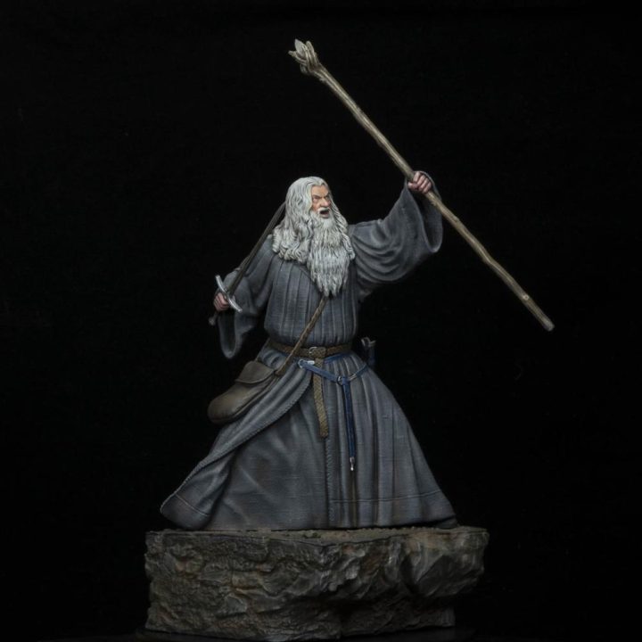 Sd toys Figura el señor de los anillos gandalf en moria 18 cm…