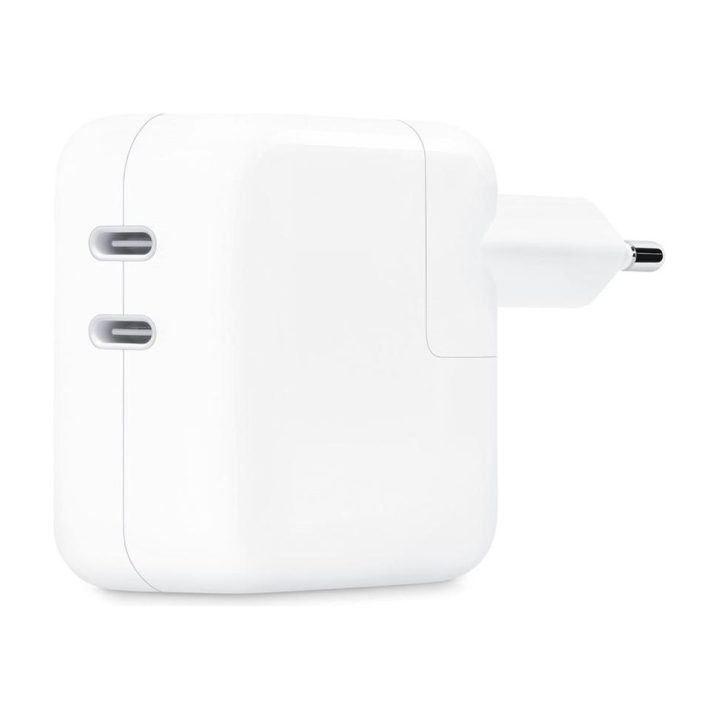 Carregador Apple 35W 2x USB-C (MW2K3AA/A)
