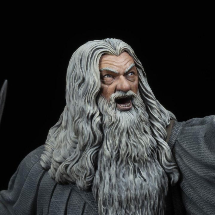Sd toys Figura el señor de los anillos gandalf en moria 18 cm…