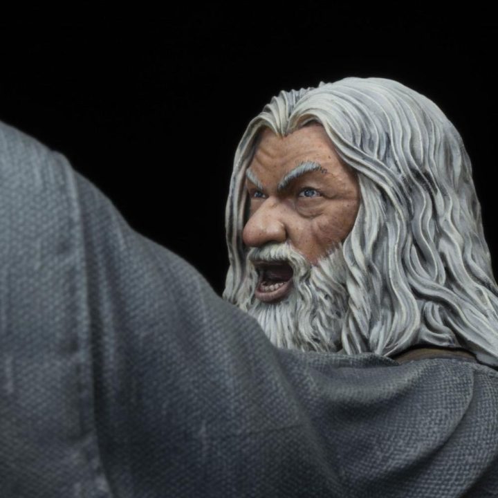 Sd toys Figura el señor de los anillos gandalf en moria 18 cm…
