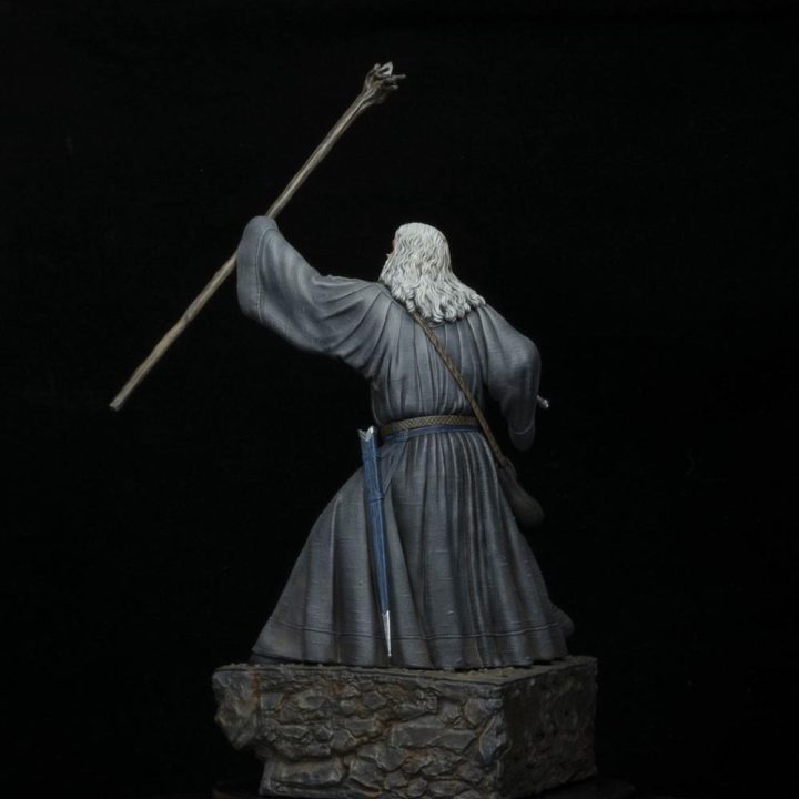 Sd toys Figura el señor de los anillos gandalf en moria 18 cm…