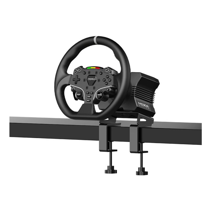 Moza Racing RS20 Steering Wheel and Pedals Set Black Steering Wheel +…