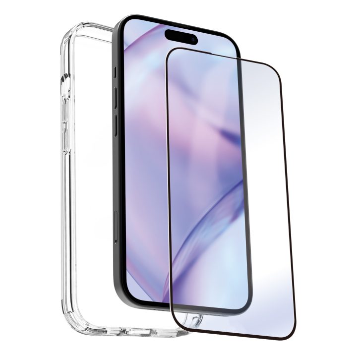 Carcasa Myway para Apple iPhone 15 plus transparente + protector…